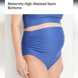 Old Navy Maternity High-Waisted Swim Bottoms